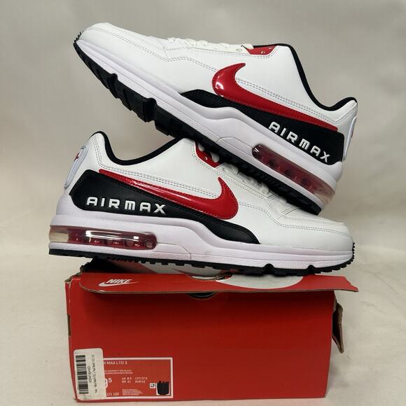 Nike Other - Nike Air Max LTD 3 Shoes “White University Red Black”
